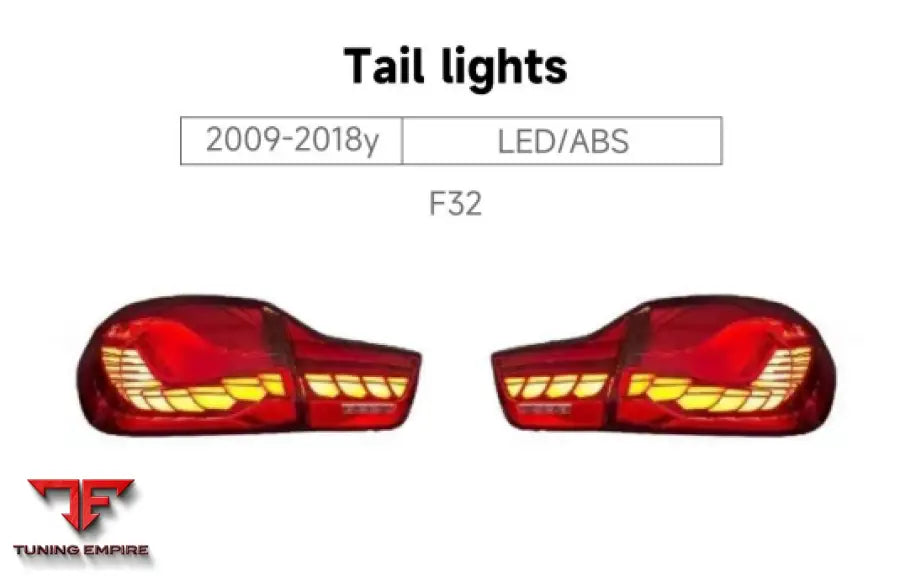 BMW 4 SERIES F32 TAIL LIGHTS 2009-2018y