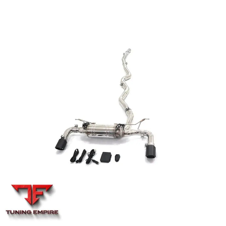 BMW 4 SERIES F3X 440i 3.0T STAINLESS STEEL CATBACK RAZOR EXHAUST WITH MUFFLER VALVE