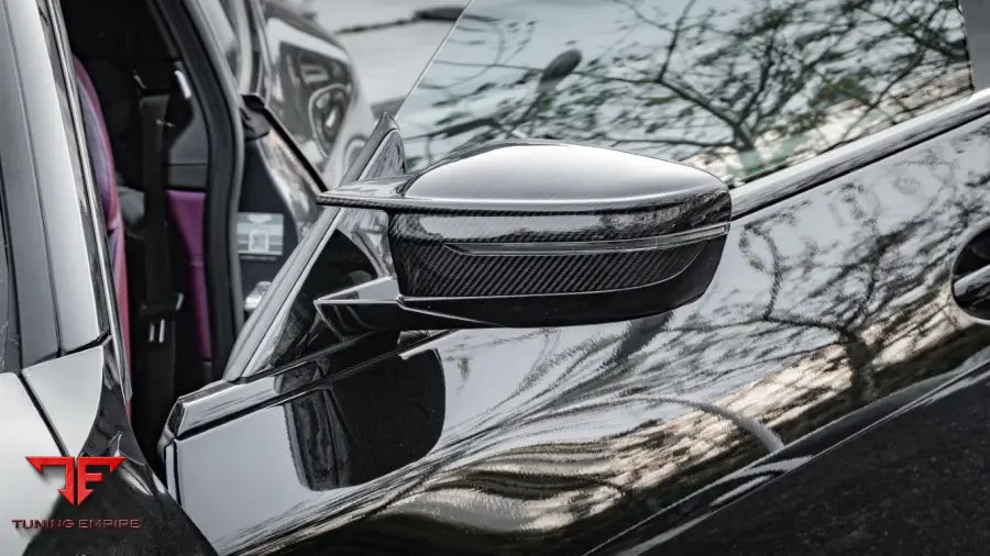 BMW 4 Series G22 i4 G26 AE Design carbon mirror caps