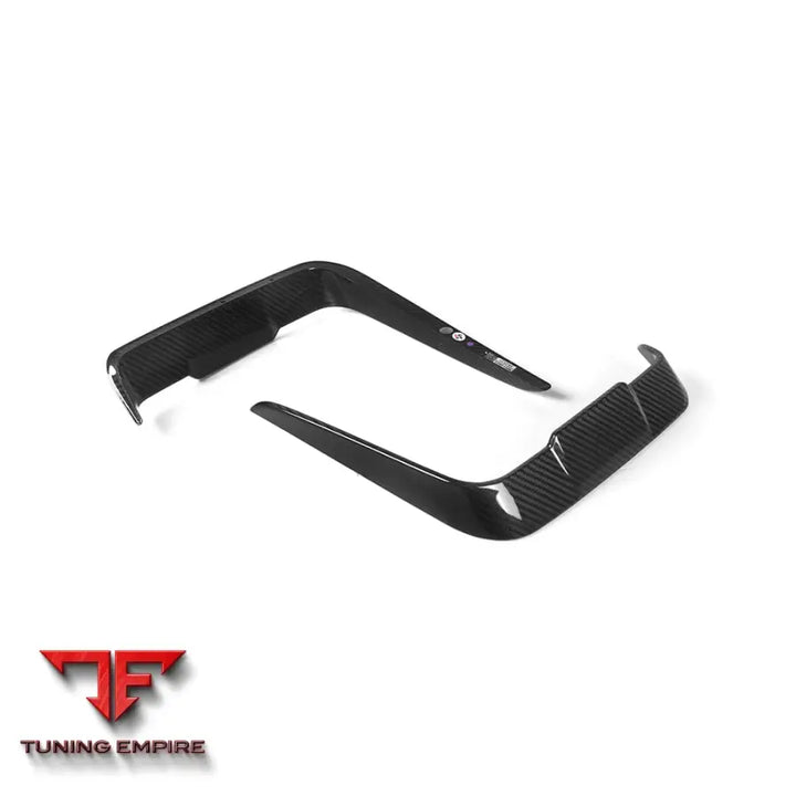 BMW 4 SERIES G22 FRONT BUMPER INSERTS IN PREPREG CARBON FIBRE - Carbon Fibre Parts