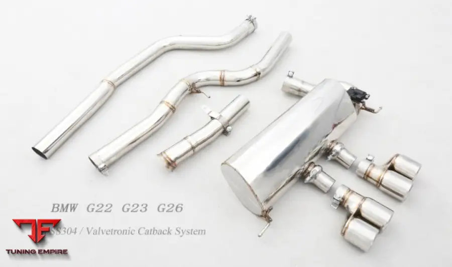 Bmw 4 Series G22/G23/G26 All Ss304 Valvetronic Exhaust System