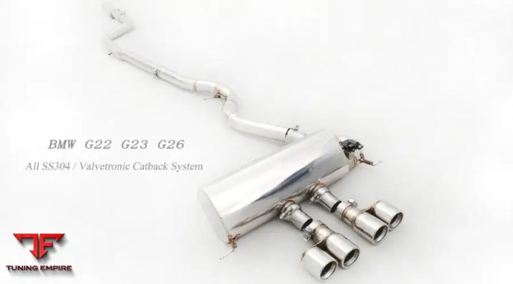 Bmw 4 Series G22/G23/G26 All Ss304 Valvetronic Exhaust System