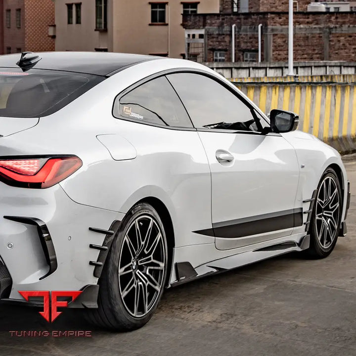BMW 4 SERIES G22 SIDE SKIRT IN PREPREG CARBON FIBRE - Carbon Fibre Parts