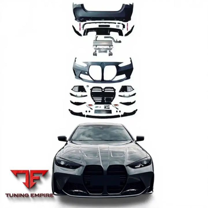 BMW 4 SERIES G22 UPGRADE TO M4 BODY KIT 2020-2022Y