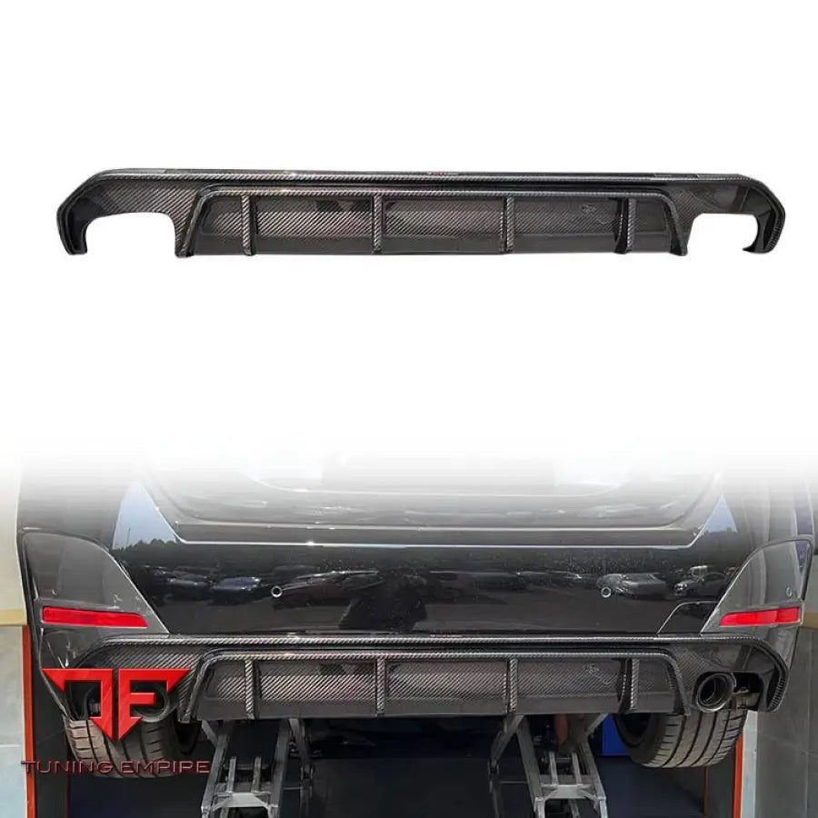 BMW 4-SERIES G26 CARBON FIBER REAR DIFFUSER 2021-2025Y