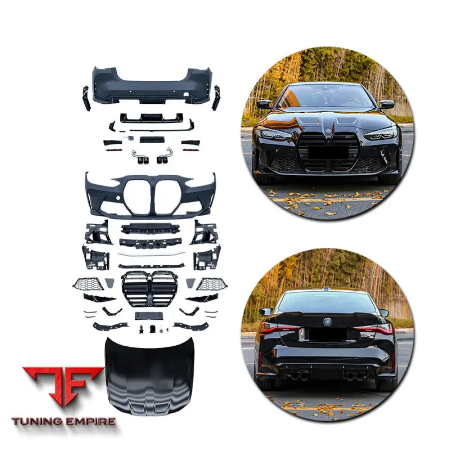 BMW 4 SERIES G26 UPGRADE TO M4 BODY KIT 2021-2024Y