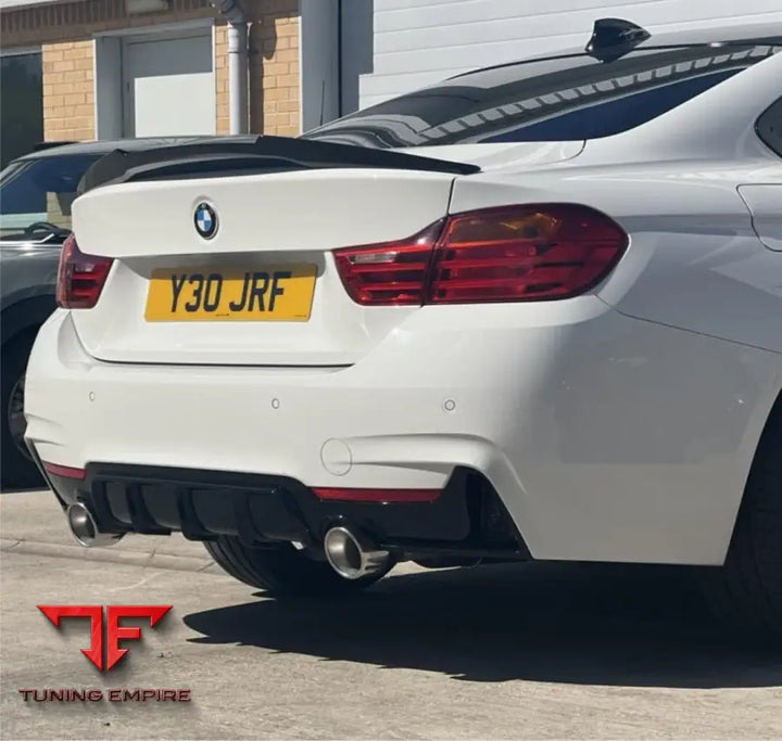 BMW F36 carbon diffuser