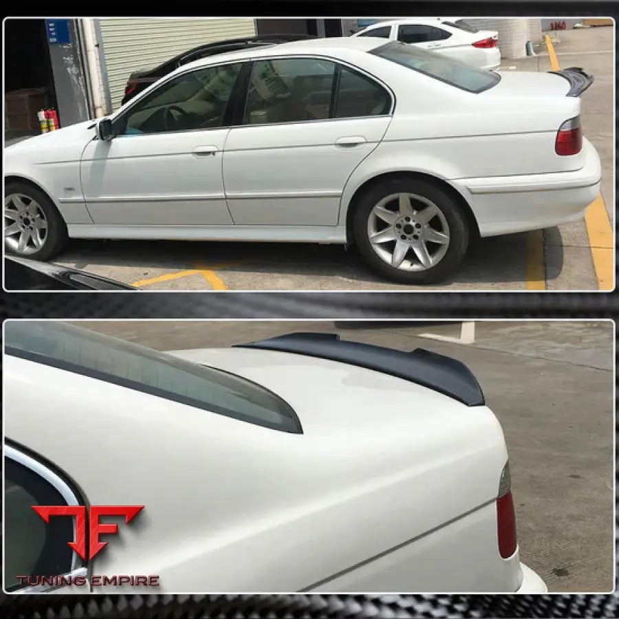 BMW 5-SERIES E39 CARBON FIBER REAR TRUNK SPOILER 1996-2003Y