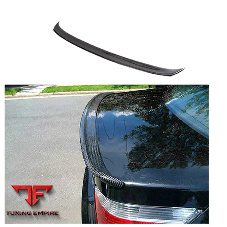 BMW 5 SERIES E60 CARBON FIBER REAR BUMPER SPOILER 2004-2009Y
