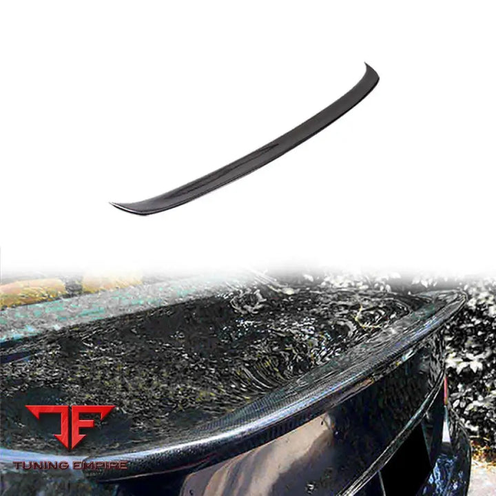 BMW 5 SERIES E60 CARBON FIBER REAR BUMPER SPOILER 2004-2009Y