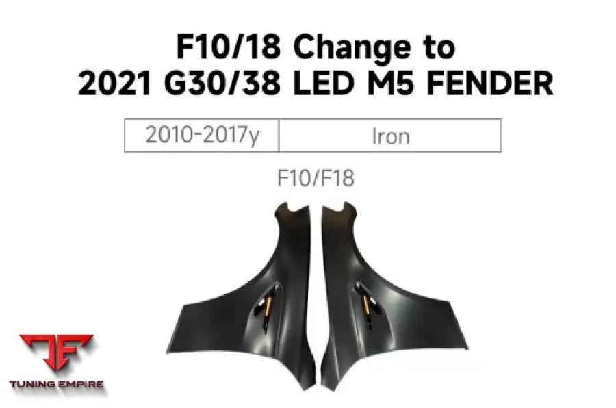 BMW 5 SERIES F10/18 CHANGE TO 2021 G30/38 LED M5 FENDER 2010-2017y
