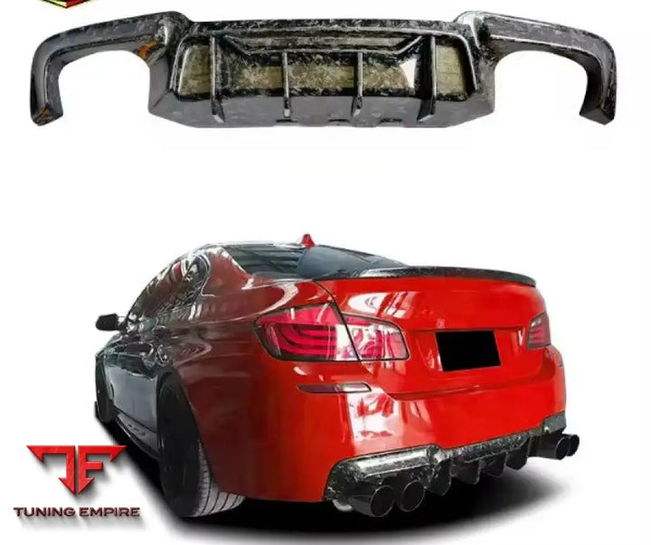 BMW 5-SERIES F10/F18 CARBON FIBER REAR DIFFUSER