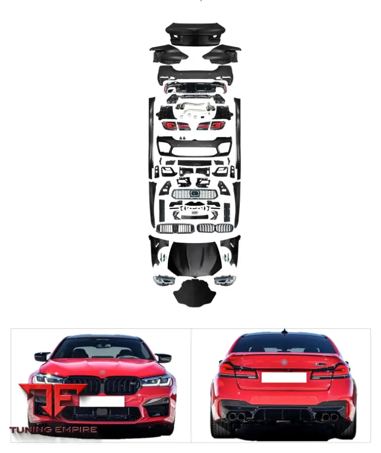 BMW 5 SERIES F10/F18 TO G30/38 22y LCI M5 BODYKIT 2011-2017y