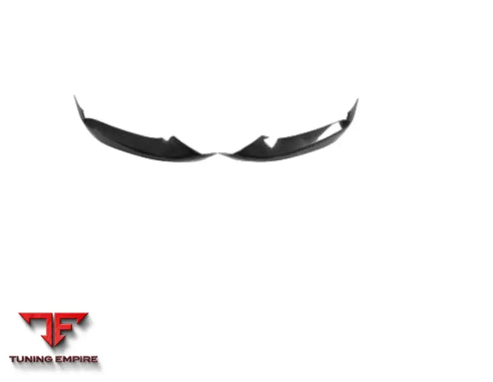 BMW 5-SERIES G30 G31 M SPORT PRE-LCI CARBON FIBER FRONT BUMPER SPLITTERS 2017-2020Y