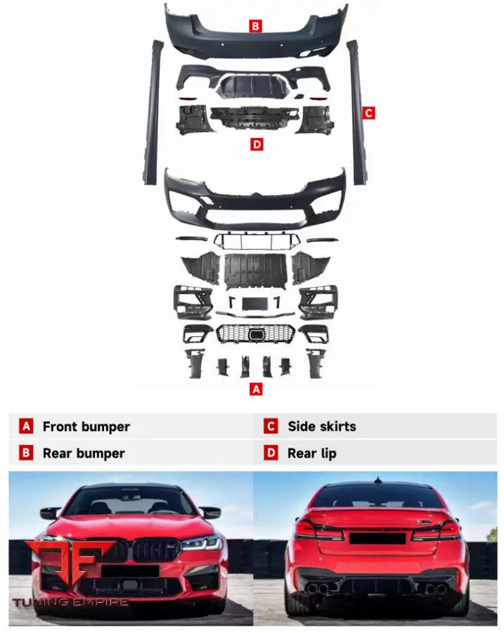 BMW 5 SERIES G30/G38 M5 BODY KIT 2021y+