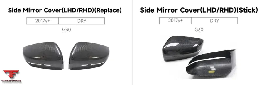 BMW 5 SERIES G30 SIDE MIRROR COVER 2017y+