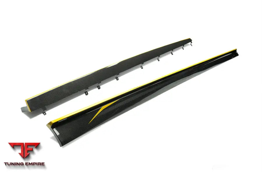 Bmw 5 Series G38 M-Tech Ad Style Dry Carbon Fiber Side Skirts Bsd