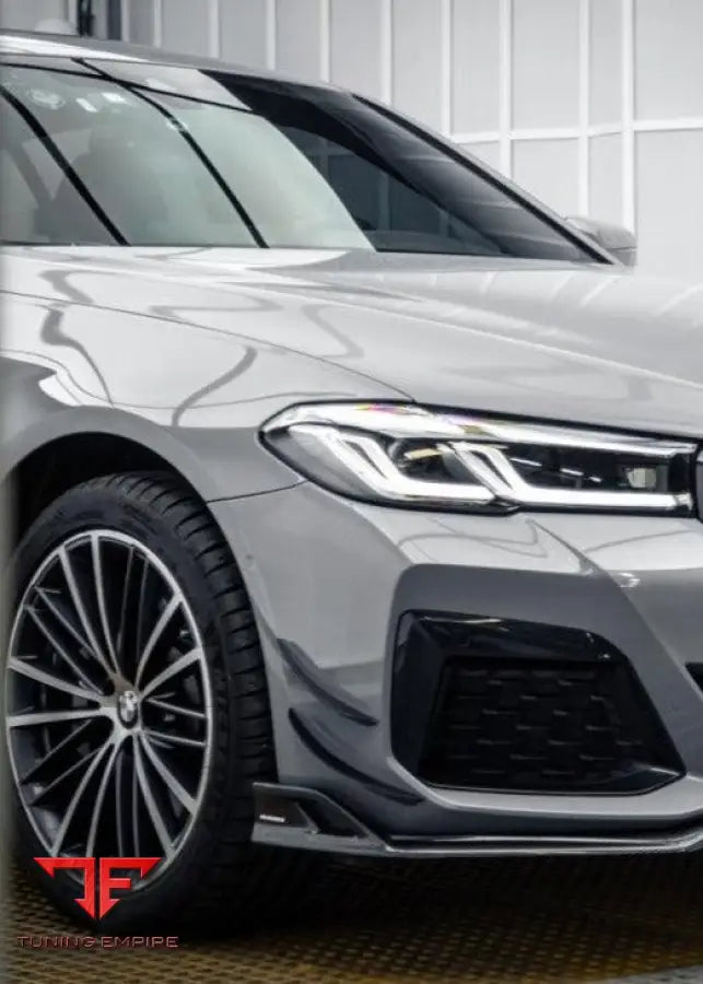 BMW 5 Series G30 LCI carbon front canards