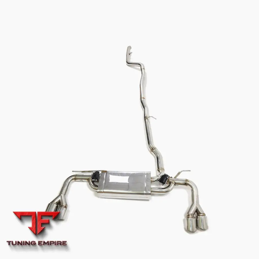 BMW 525i 528i 530i 540i G30 2.0T/3.0T B48/B58 STAINLESS STEEL CATBACK RAZOR EXHAUST WITH MUFFLER VALVE