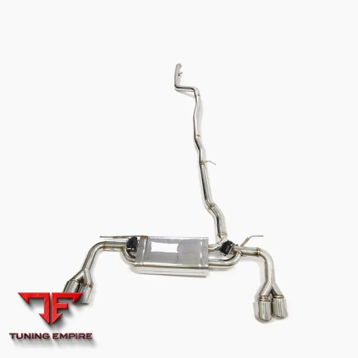 BMW 525i 528i 530i 540i G30 2.0T/3.0T B48/B58 STAINLESS STEEL CATBACK RAZOR EXHAUST WITH MUFFLER VALVE