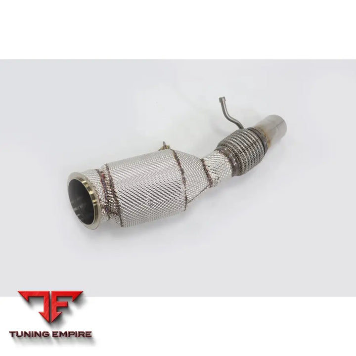 BMW 528i F10 N20 2.0T/3.0T STAINLESS STEEL RAZOR DOWNPIPE WITH HEAT SHIELD PIPE