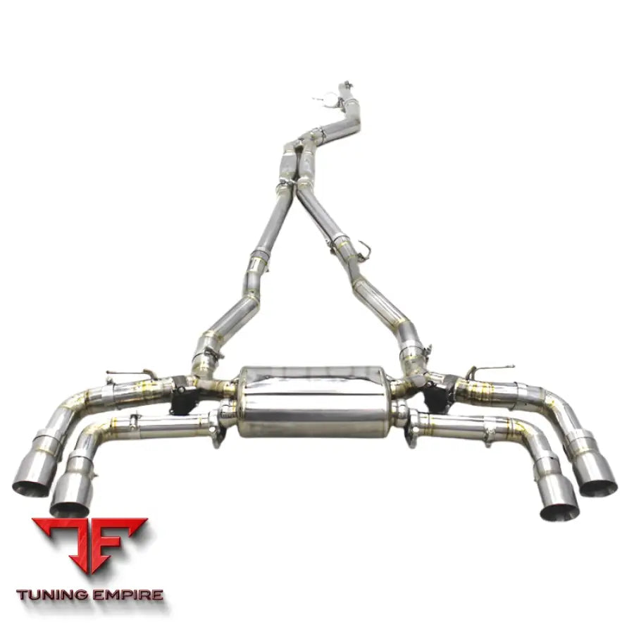 BMW 540/540I G30/G38 2.0T/3.0T B48 CATBACK TITANIUM EXHAUST SYSTEM 2017-2023