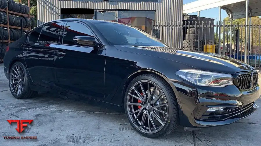 BMW 550i VOSSEN HF-4T ANTHRACITE WHEELS