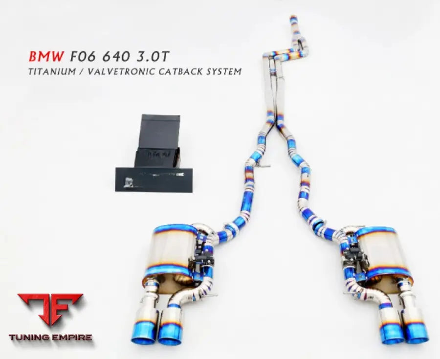 Bmw 6 Series F06/F13 Titanium Valvetronic Exhaust System