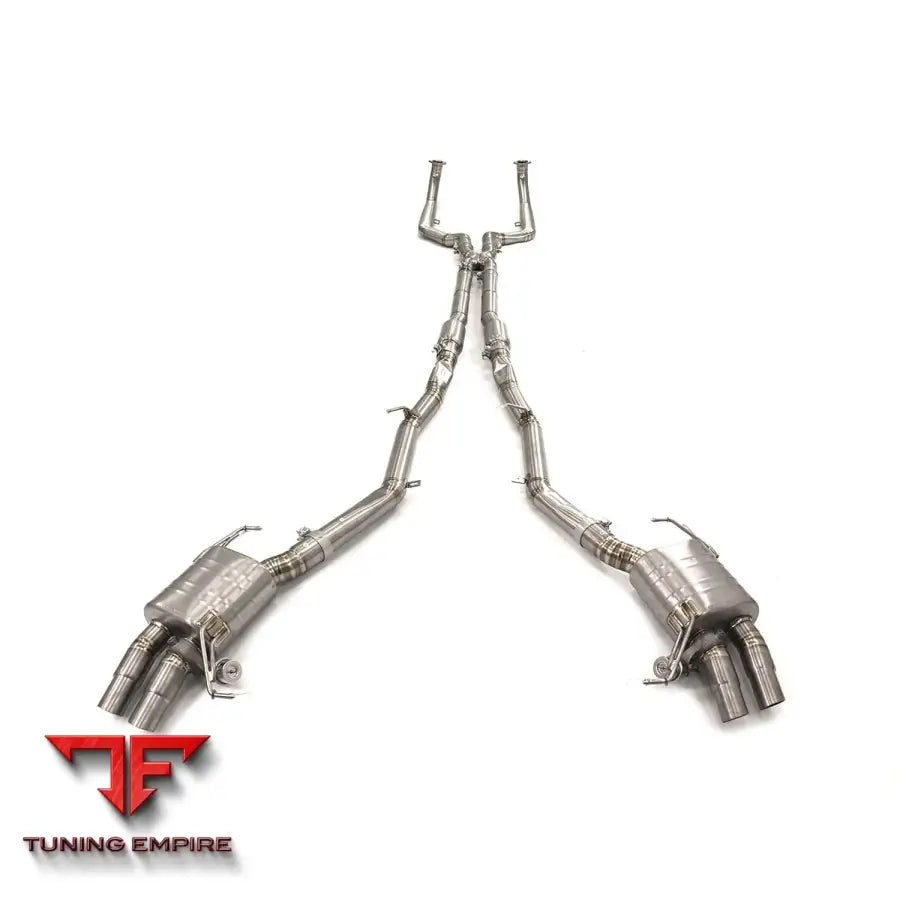BMW 7 SERIES 750i F02 4.4T TITANIUM CATBACK RAZOR EXHAUST WITH MUFFLER VALVE