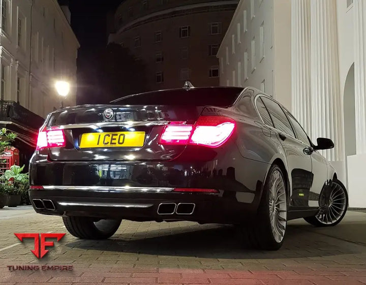 BMW 7 SERIES F01/F02 M-SPORT REAR BUMPER DIFFUSER WITH EXHAUST TIPS 2008-2015Y