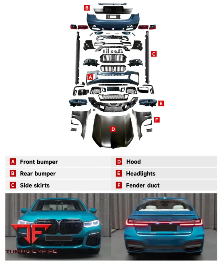 BMW 7 SERIES G11-G12 UPGRADE G12 (2020Y)