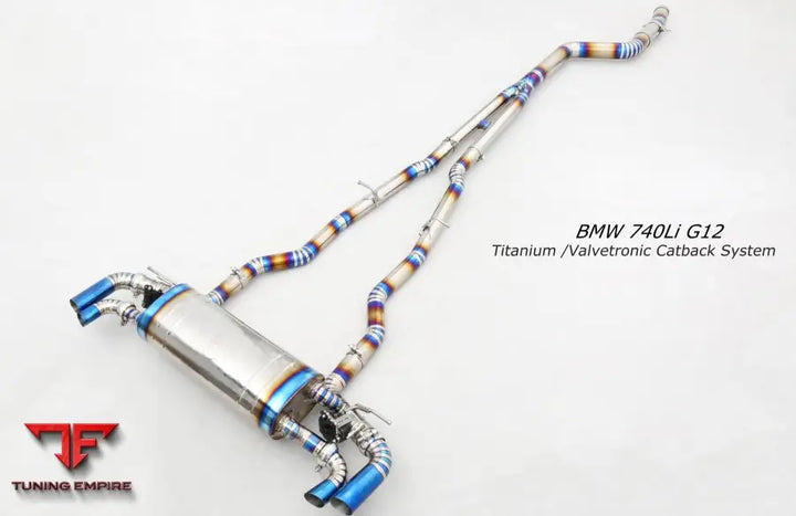 Bmw 7 Series G12 Titanium Valvetronic Exhaust System