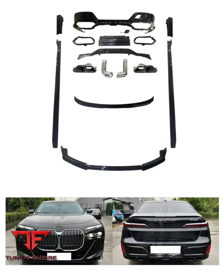 BMW 7 SERIES G70 TO M760 BLACK KNIGHT AERO KIT 2023y+