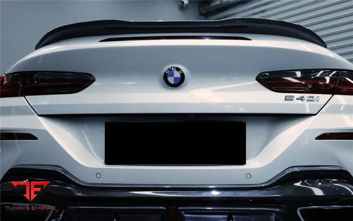 Bmw 8 Series G14 Convertible Imp Style Carbon Fiber Trunk Spoiler Wing Bsd