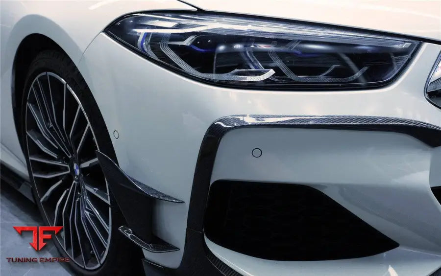 Bmw 8 Series G14 Convertibleg15 Coupeg16 4Dr-Gran Coupe 840850 Imp Style Carbon Fiber Front Lip Bsd