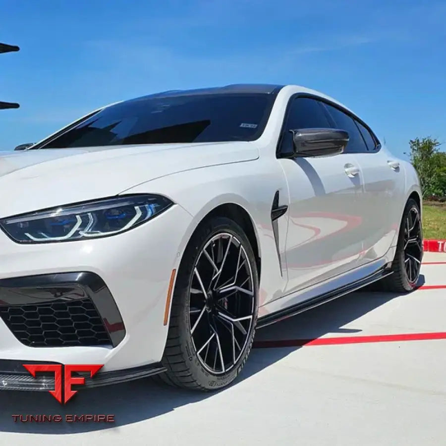 BMW 8-SERIES G16 F93 M8 CARBON FIBER SIDE SKIRTS 2018-2021Y