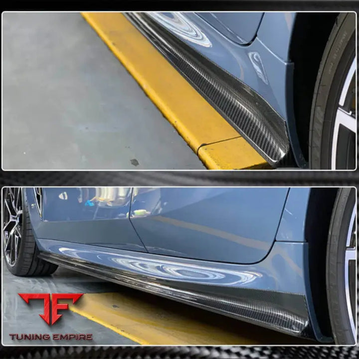 BMW 8-SERIES G16 F93 M8 CARBON FIBER SIDE SKIRTS 2018-2021Y