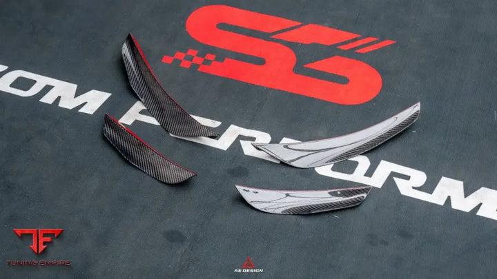 BMW 8 Series G15 AE front canards