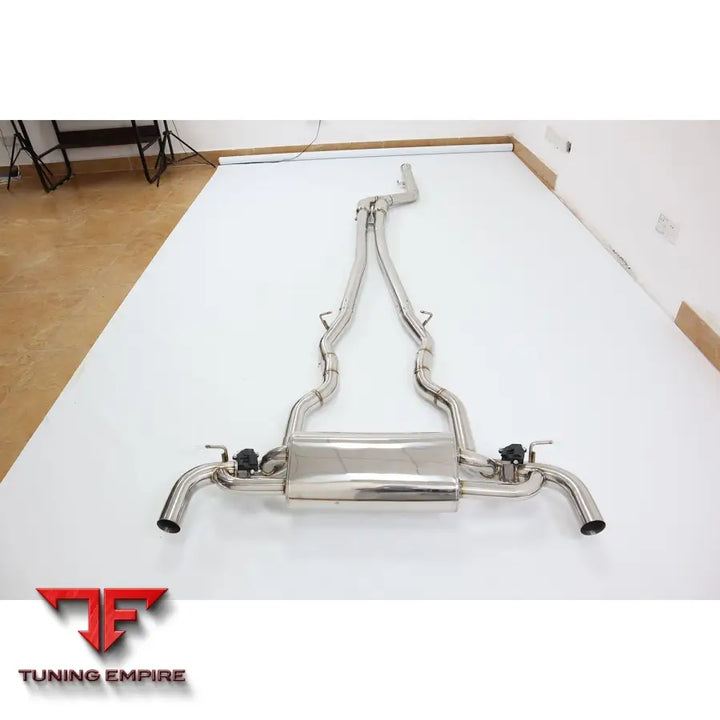 BMW 840i G14 G15 G16 2018+ 2.0T/3.0T B48/B58 STAINLESS STEEL CATBACK RAZOR EXHAUST WITH MUFFLER VALVE
