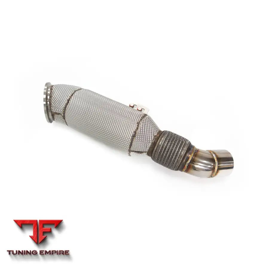 BMW B58 CATALYZED RAZOR EXHAUST DOWNPIPE WITH HEAT SHIELD