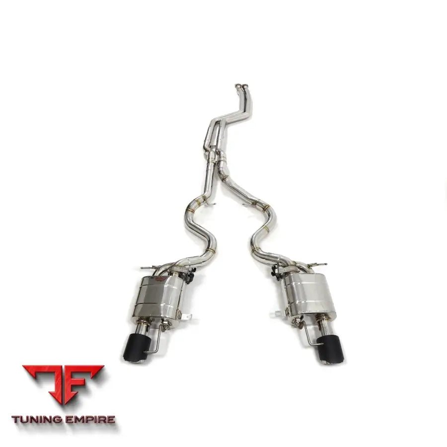 BMW E90 E91 E92 E93 335i 3.0T STAINLESS STEEL CATBACK RAZOR EXHAUST WITH MUFFLER VALVE