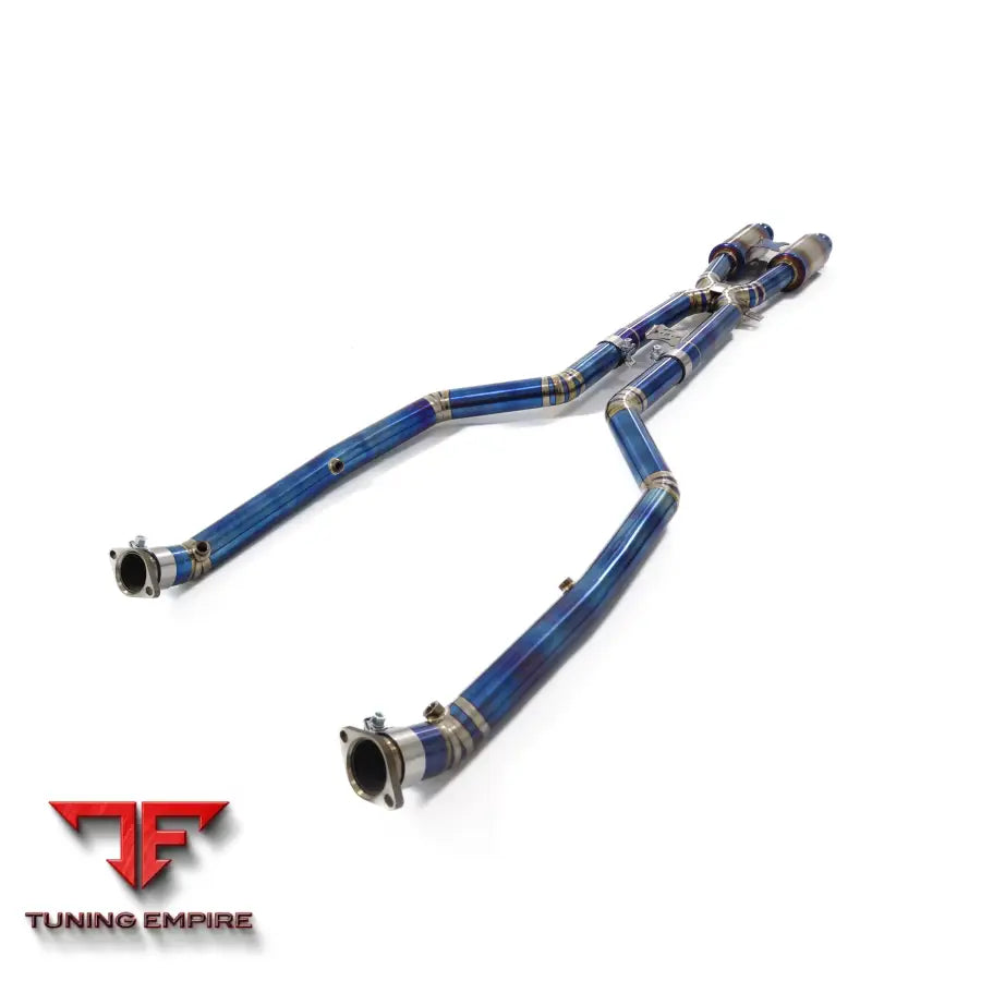 BMW E92 M3 TITANIUM MIDDLE PIPE DOWNPIPES MANIFOLD