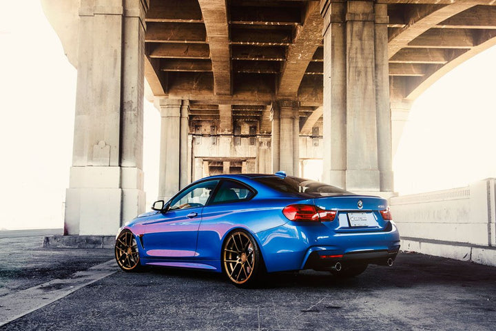 BMW F32 435I on custom forged wheels