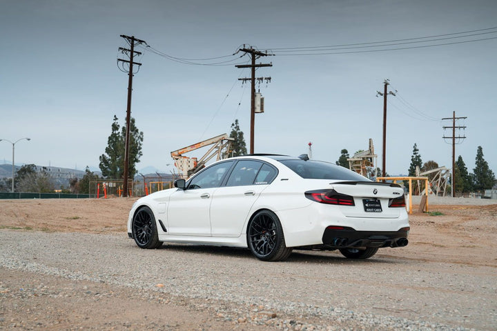 BMW G30 530E on custom forged wheels