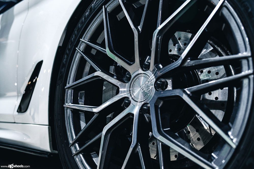 BMW G30 M550I on custom forged wheels