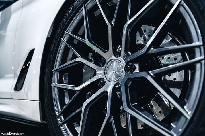 BMW G30 M550I on custom forged wheels