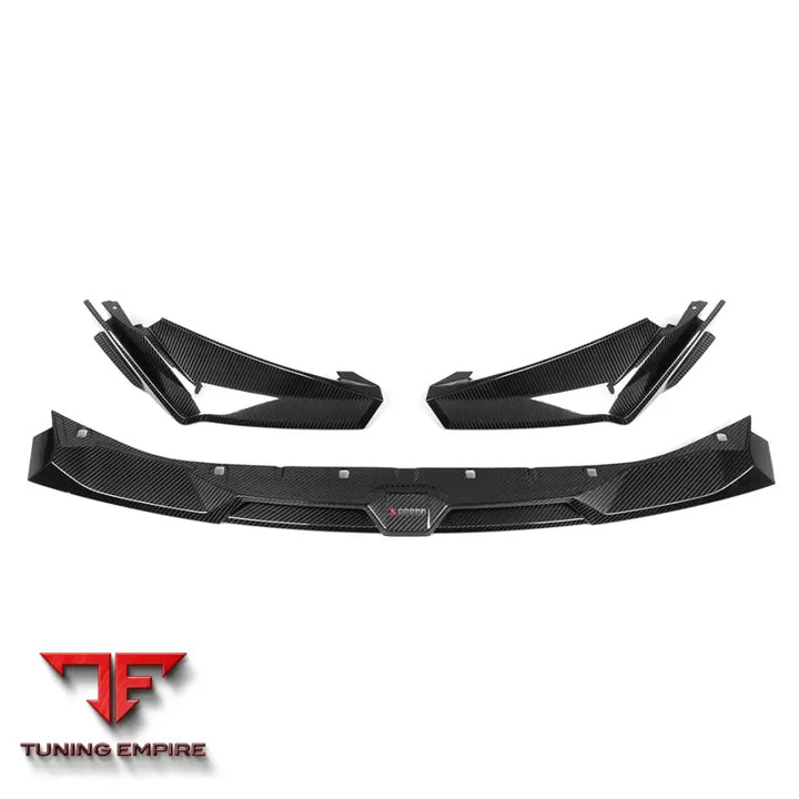 BMW G8X M3 M4 FRONT LIP IN PREPREG CARBON FIBRE (V1) - Carbon Fibre Parts