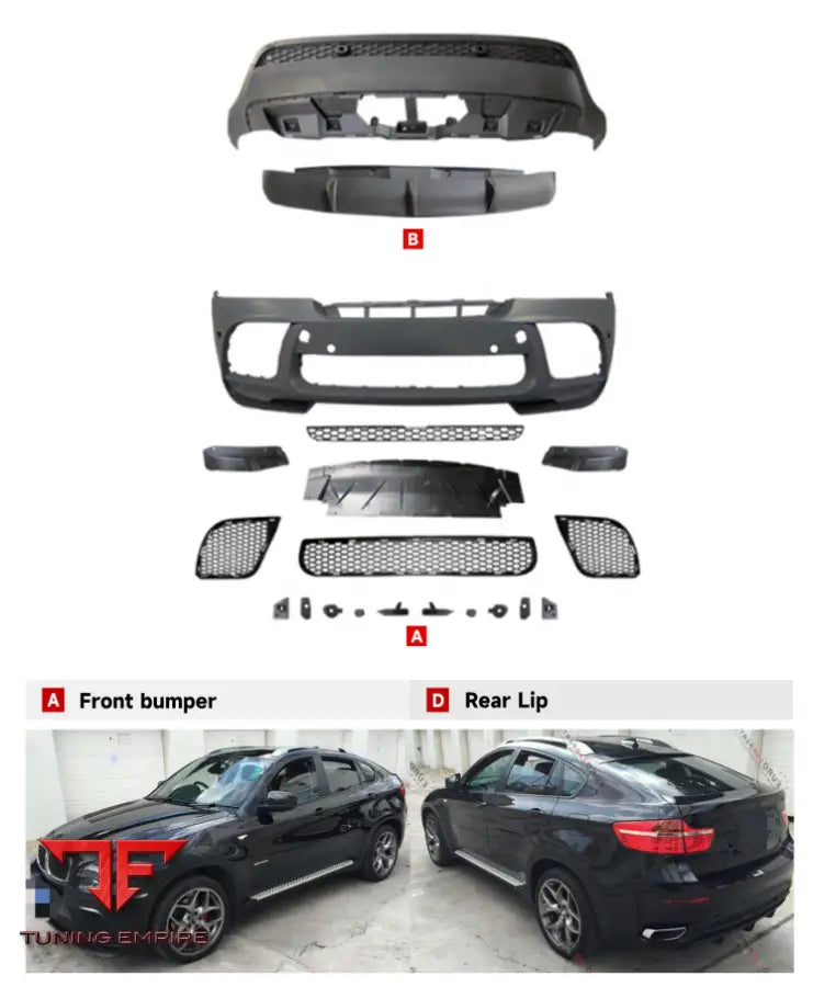 BMW Х6 E71 UPGRADE MP BODY KIT 2008-2014Y+