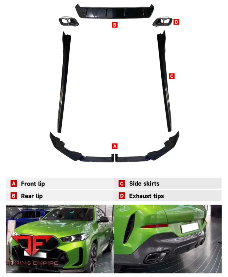 BMW Х6 G06 LCI MP SPORT BODY KIT 2023Y