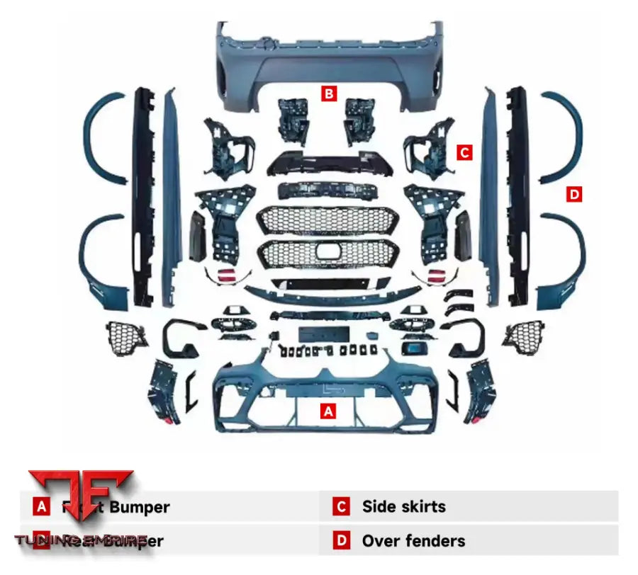 BMW Х6 G06 M COMPETITION BODY KIT 2020Y+